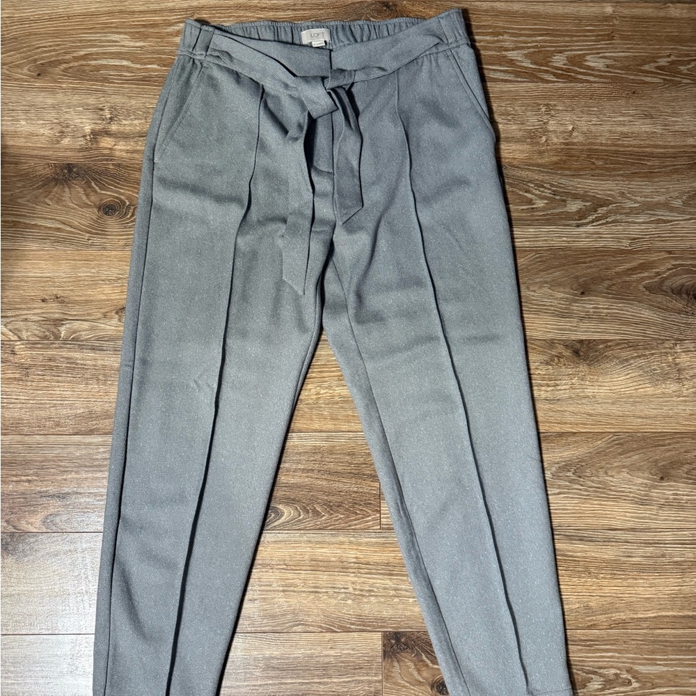 LOFT Gray Women's Trousers